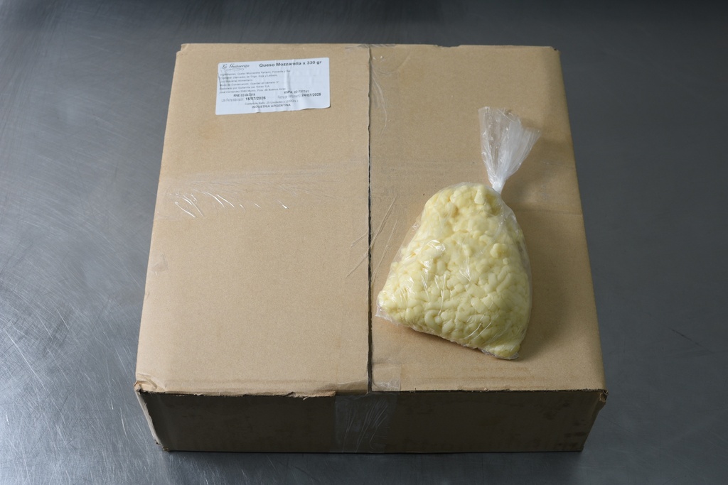 Muzzarella Bolsa de 330 gr x 25 u.