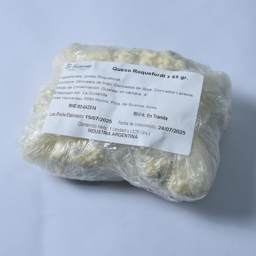 Roquefort Bolsa x 5 unid. de 65gr