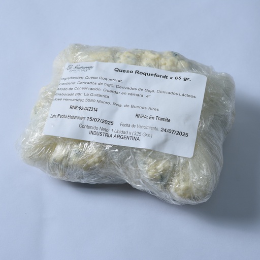 Roquefort Bolsa x 5 unid. de 65gr