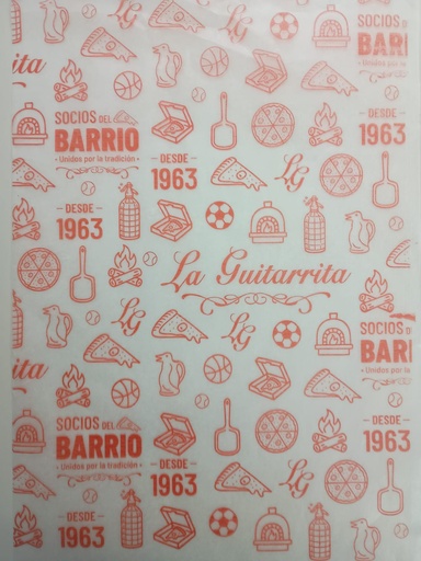 Papel Parafinado por 600 Grs. 